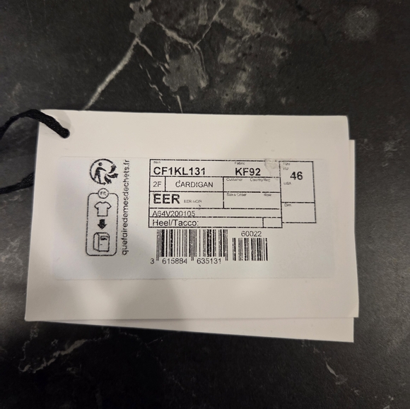 Balmain Black and White Star Cardigan - Picture 2 of 4